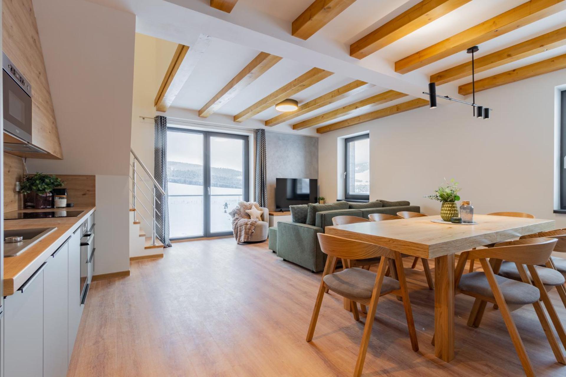 Apartmany Vista Klinovec Loucná pod Klínovcem Exterior foto
